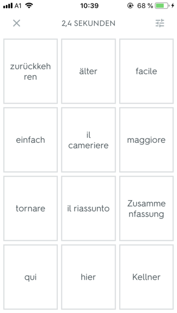 App-Tipp der Woche: Quizlet ist eine umfangreiche App zum Vokabeln lernen. Der Vorteil: die Vokabeln können selbst eingegeben werden oder man kann auf die Lernsets anderer zugreifen | Foto: Screenshot