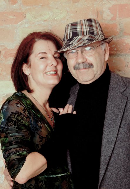 Joana Feroh Strohwasser und Nikos Pogonatos gastieren im Hacker-Haus, Bad Erlach.