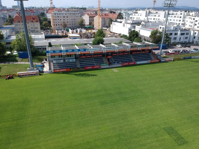 Seit 1904 gibt es den FAC. Das Stadion in der Hopfengasse ist mittlerweile in die Jahre gekommen.