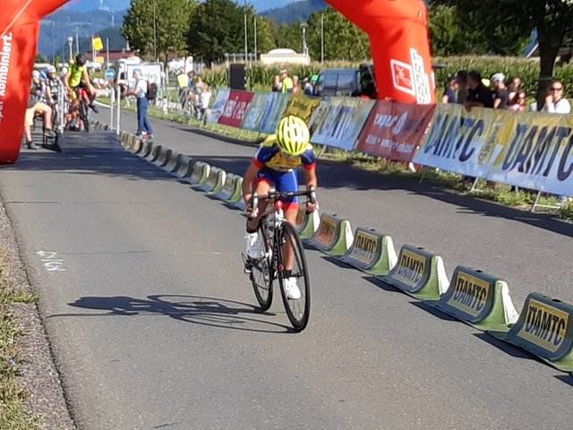 Ramona nach dem Start