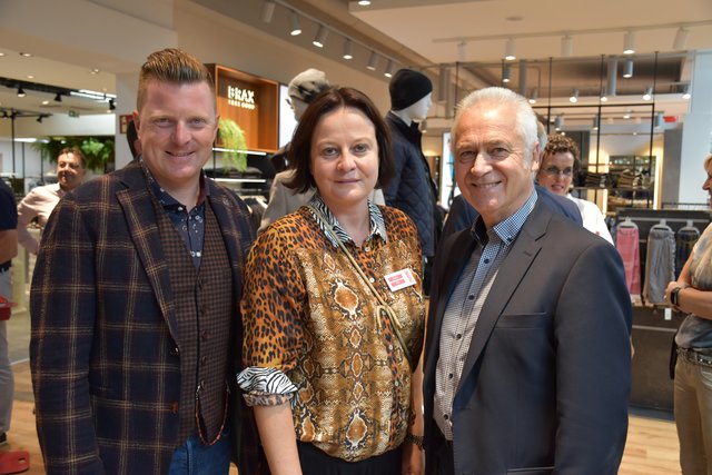 Rainer Rauch, Katrin Roth und Bgm. Helmut Leitenberger.