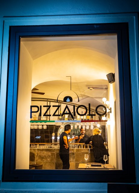 Gesellig: Natürlich wird im Pizzaiolo auch getrunken.