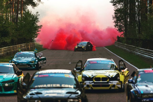 Der Perchtoldsdorfer Daniel „Brandy“ Brandner landete unter den Great 8 beim Drift Masters European Championship