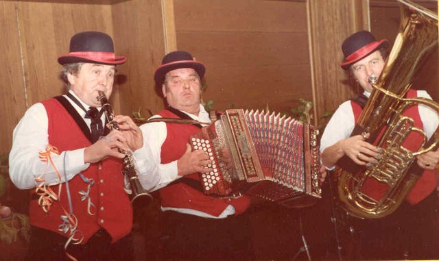 Auch für einen Spaß im Fasching war "Joke" immer wieder zu haben!"