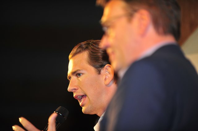 Auf einer Linie: VP-Chef Sebastian Kurz und Landeshauptmann Günther Platter