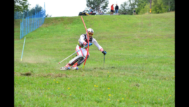 Roland Schlögl (19) gilt als Grasski-Hoffnungsträger. | Foto: Klaus Krückel