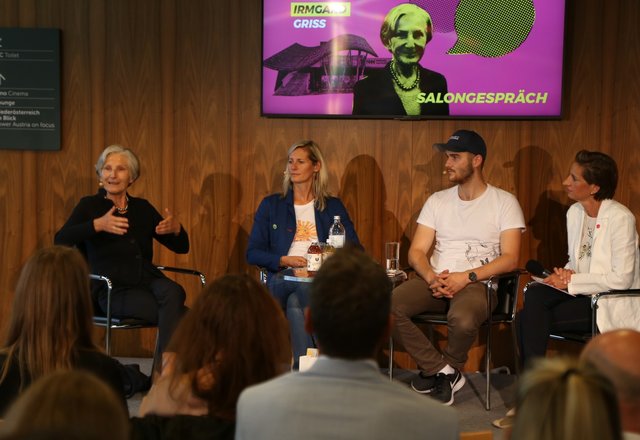 Salongespräch mit Irmgard Griss im Museum NÖ in St. Pölten. | Foto: NEOS NÖ