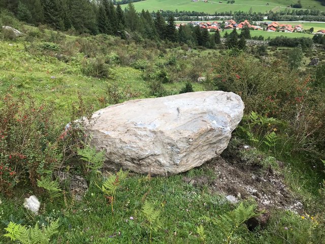 Am 23. August, gegen 20:10 Uhr, brach südöstlich des Gipfelaufbaues des Toarjochs, aus dem dortigen Felsmassiv ein größerer Felsblock ab.