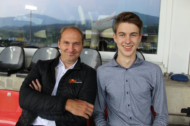 Gerhard und Christian Hanschitz (von links)