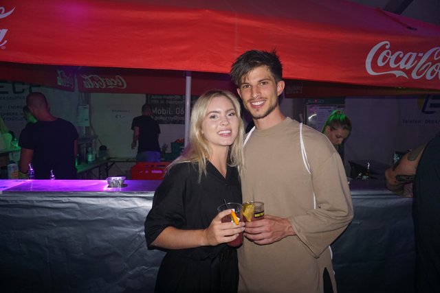 Amanda Stanley und Mario Mosböck