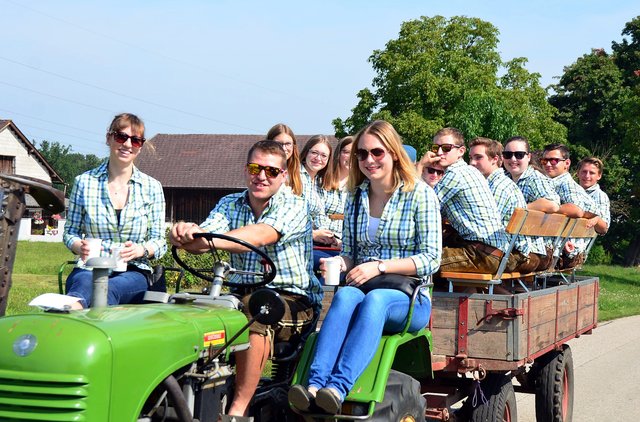 Landjugend Desselbrunn on tour....