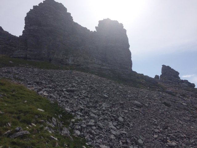 Die Wanderin stürzte hier ab