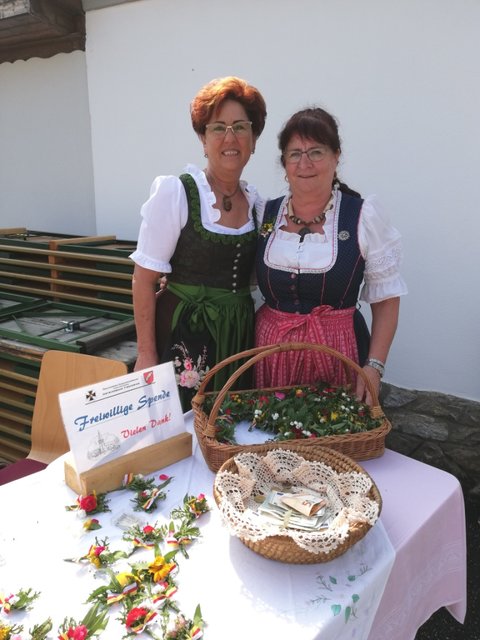 Evelyn Grassler und Renate Ganster