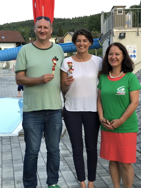 Michael Sigmund, Elisabeth Götze und Ingrid Burtscher | Foto: Die Grünen Pressbaum