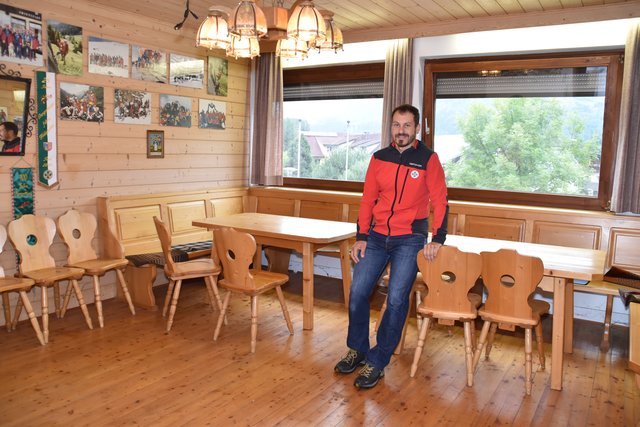 Der bisherige Raum hat ausgedient: Über 30 Jahre lang diente er als Treffpunkt für die Bergretter im Lieser- und Maltatal. Johannes Stoxreiter bemühte sich um eine Vergrößerung | Foto: Niedermüller