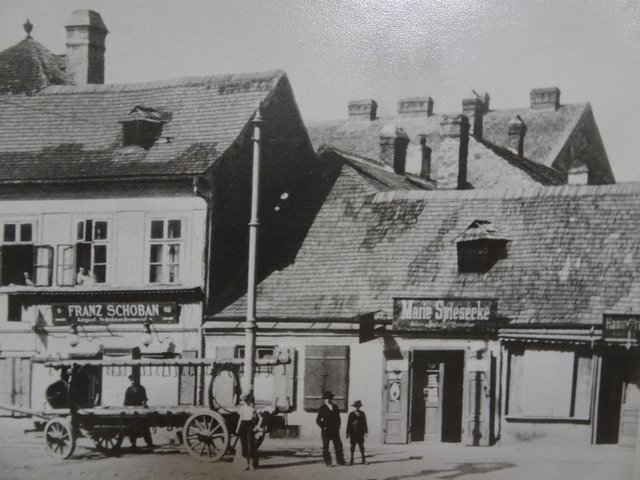 Simmeringer Hauptstraße 69 und 71, um 1905. | Foto: Archiv Bezirksmuseum Simmering