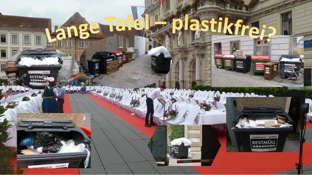 "...ein fragwürdiges Abfallmanagement  wurde als Dessert serviert..."