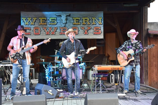 Die Western Cowboys boten beste Country- und Westernmusik.