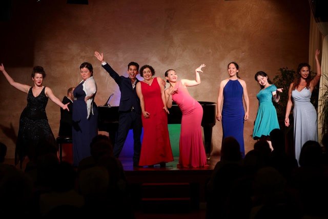 Aus acht Ländern kamen die Stimmtalente, um mit Christa Ludwig an ihrer Kunst zu arbeiten. | Foto: Academia Vocalis / Dabernig