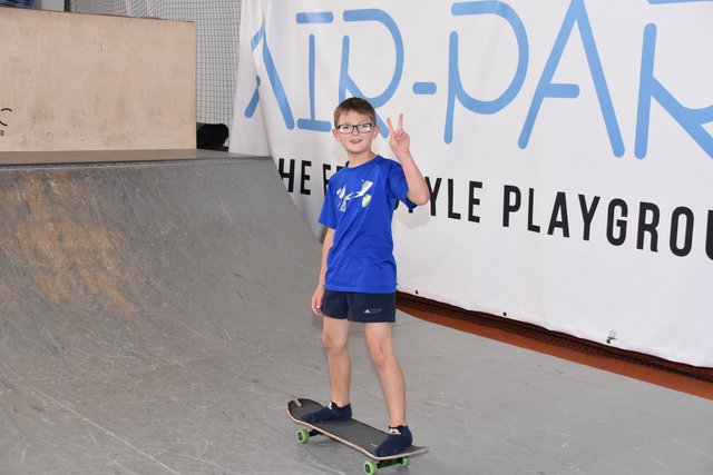Cool: Johannes am Skateboard | Foto: Kainz