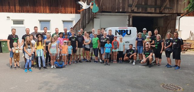 50 Teilnehmer waren beim ersten Wandertag mit dabei. | Foto: KK