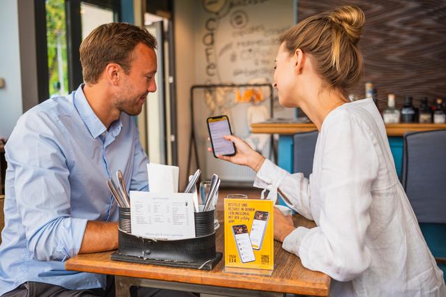 Auch in zwei Lokalen im Bezirk kann mit der „getsby“-App bestellt werden.