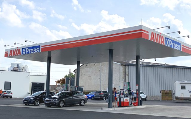 Die neue Tankstelle in Retz. | Foto: Franz Eigl GmbH