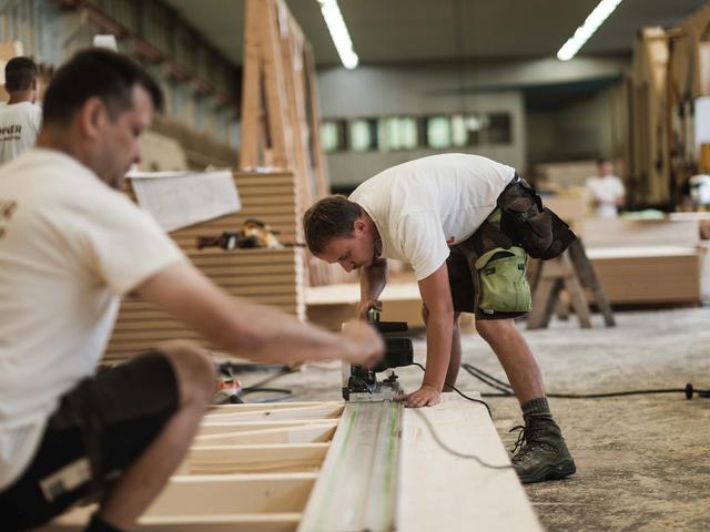 Produktion bei der Firma Buchner in der Unterweißenbacher Ortschaft Mötlas. | Foto: Robert Maybach