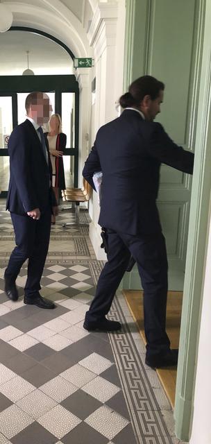 Zu Prozessbeginn am Landesgericht St. Pölten. | Foto: Petra Weichhart