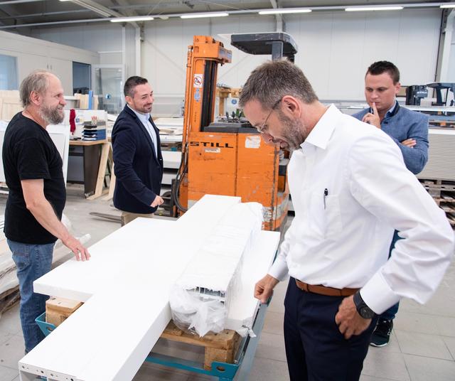 Ex-Innenminister Kickl zu Besuch am Wagram. | Foto: FPÖ