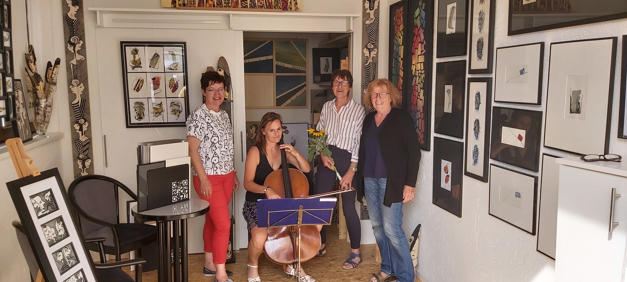 Kunstgarage öffnete ihre Tore - Pinzgau