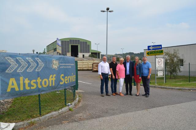 Dieter Stadlbauer, Dominic Hörlezeder, Ursula Puchebner, Anton Kasser, Manuela Zebenholzer und Wolfgang Lindorfer.