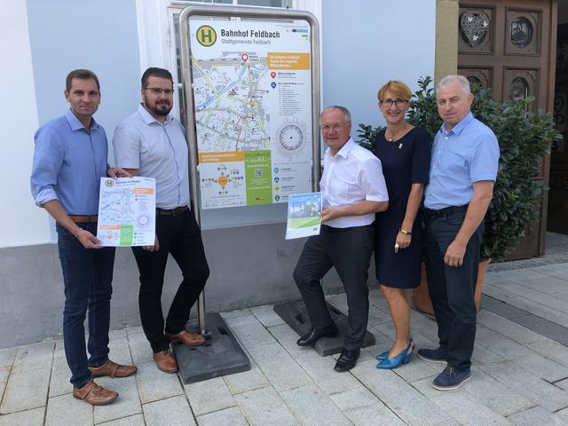 Zählen auf Übersicht: Christian Ortauf, Robert Schmidt, Bgm. Josef Ober, Ingrid Herbst und Manfred Promitzer (v.l.).  | Foto: WOCHE