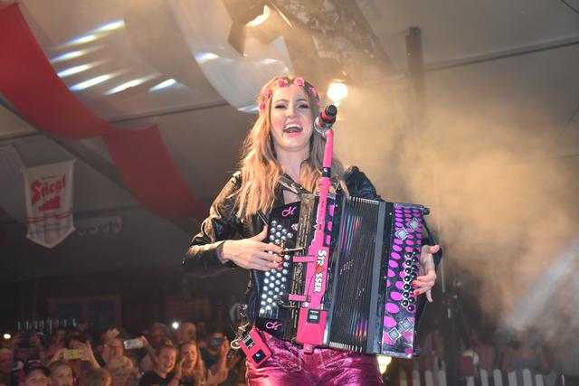 Melissa Naschenweng war der große Star der Schlagernacht.