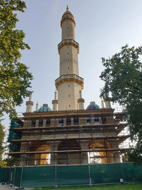 die Rückseite wird gerade renoviert