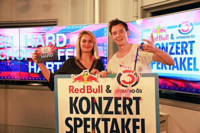 Das Konzertspektakel findet in Hard statt.