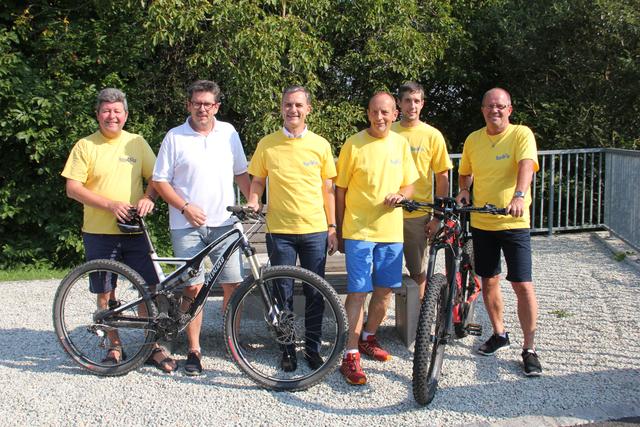 V.l.: Hans Hammer, Günter Putz, Wolfgang Dolesch, Konrad Kogler, Bernhard Winkerl und Günther Simon.  | Foto: Barbara Welte