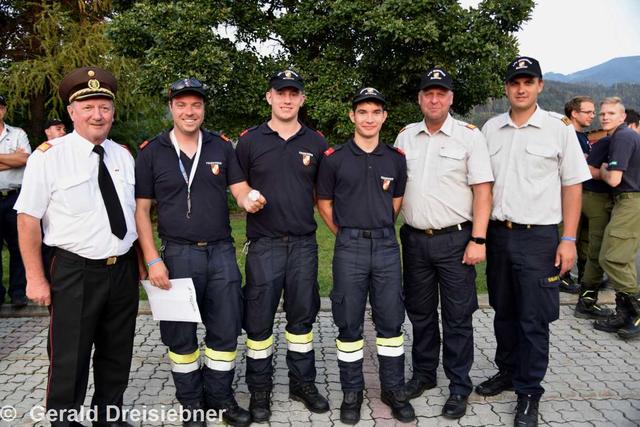 Die Teilnehmer der FF Nitscha