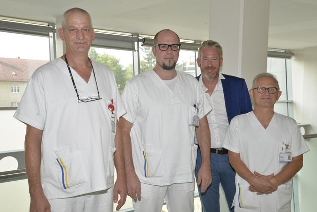 Das Team um Thomas Wieland (2.v.l.) bekam Bestnoten.  | Foto: Wallner