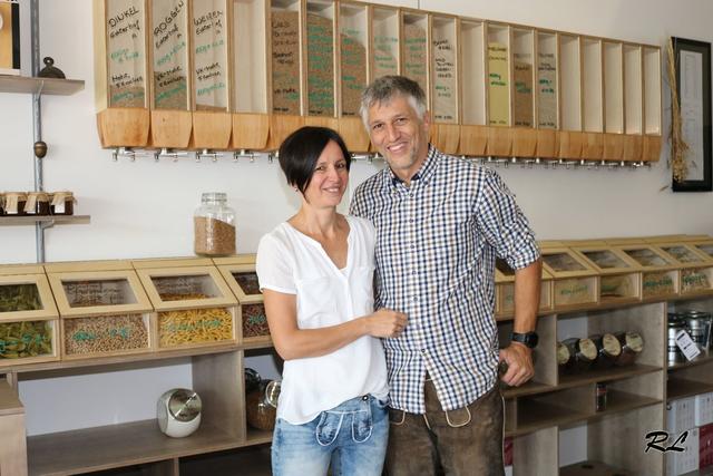 Nebenan lief die Hausmesse ihres Mannes Andreas Schriebl. | Foto: Lederer