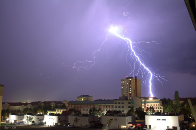 Blitzeinschlag im Bezirk Eisenstadt | Foto: Christian Stern