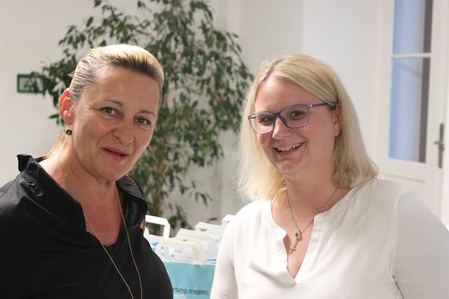 Unterstützung: Ingrid Gerencser (l.) und Martina Kaufmann | Foto: KK