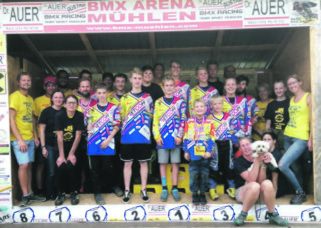 Die Mühlener BMX-Racer und das Organisationsteam Mühlen 2019 durften sich sowohl über tolle sportliche Erfolge als auch über einen gelungenen Ablauf des zweitägigen Events freuen.
