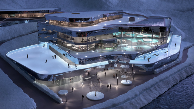 Eröffnung 2022/23: Die Silvrettaseilbahn AG investiert über 60 Mio. Euro in die neue Silvretta Therme. | Foto: Visualisierung Architekten Wimreiter &amp; Krieger