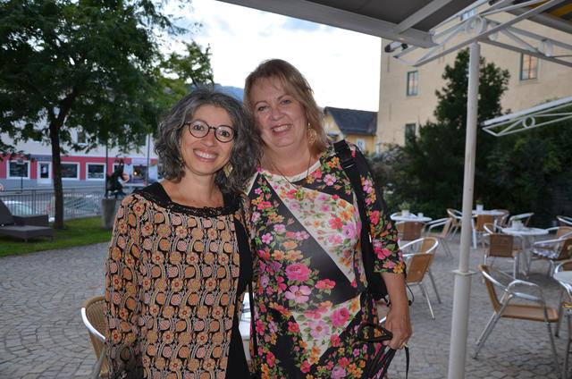 Chantal Krön mit Deborah Schumann