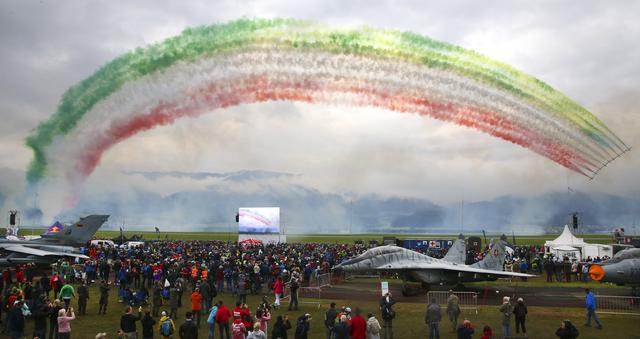 Die Frecce Tricolori wussten zu begeistern.