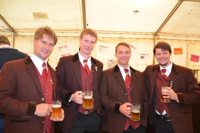 MGV: Karl Ebenberger, Matthias Hartlieb, Johannes Wuggonig und Gerhard Wuggenig