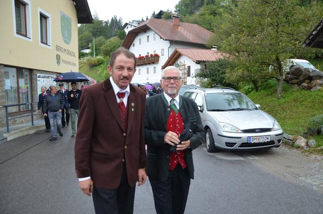 Stefan Wuggonig ist mit Sepp Obereder unterwegs