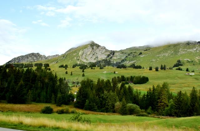 Berge bei Leysin Schweiz
