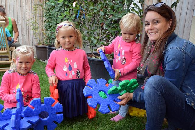 Sofia, Luisa, Gloria und Karin Weissenböck. | Foto: Gschnitzer